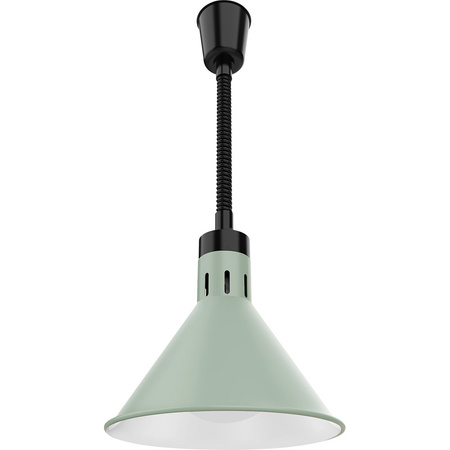 Lampa do podgrzewania potraw wisząca, zielona, P 0.25 kW