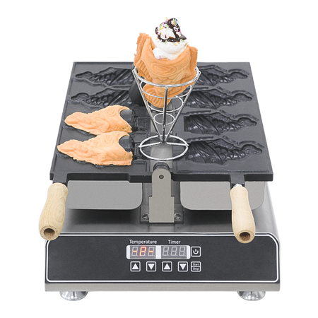 Gofrownica elektryczna taiyaki rybki do nadziewania