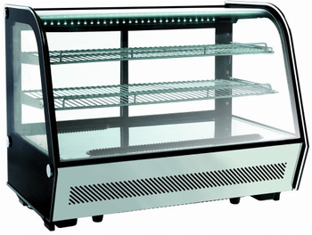 Witryna chłodnicza | cukiernicza | nablatowa RTW160 | LED | 160l