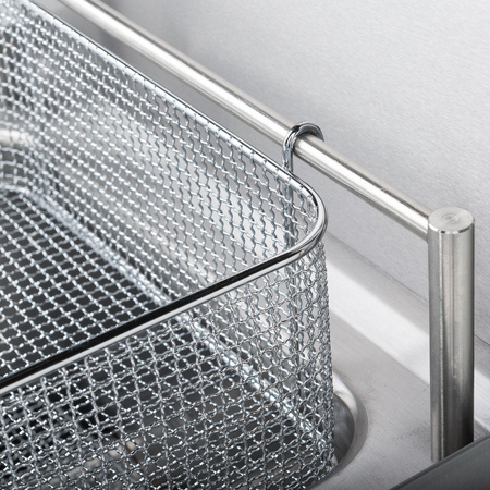 Frytownica dwukomorowa gazowa, 400x700, 12.0 kW, G30/37 mbar