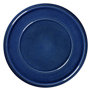 Talerz płaski 32 cm kobaltowy EASE Rakstone