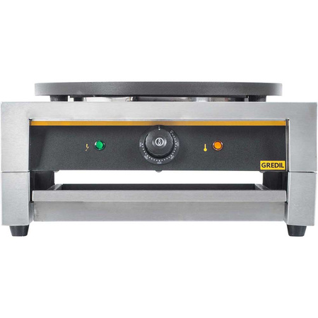Naleśnikarka, płyta żeliwna z powłoką ceramiczną, Gredil, P 3 kW, U 230 V