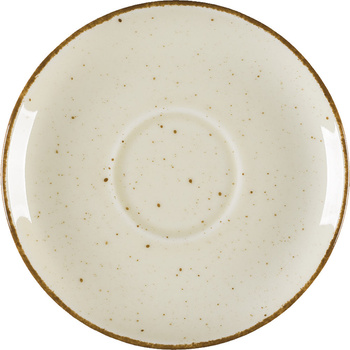 Spodek do filiżanki 390280, kolor kremowy, Aida, Ø 145 mm