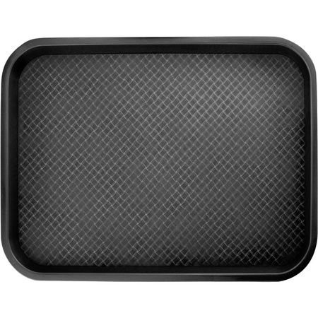 Taca fast food, czarna, Gredil, 350x450 mm