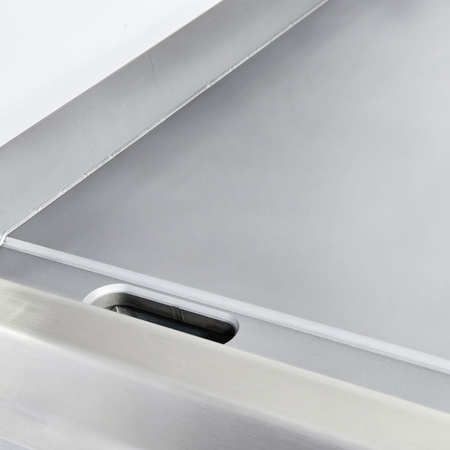 Płyta grillowa elektryczna, gładka, 4 kW