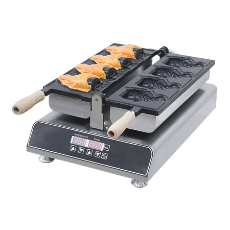 Gofrownica elektryczna taiyaki rybki do nadziewania