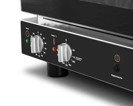 Piec konwekcyjny z naparowaniem RQCO 041 Air-H sterowanie manualne 4xGN1/1 | 4x600x400