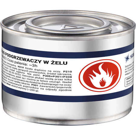 Pasta do podgrzewaczy gastronomicznych (w żelu)