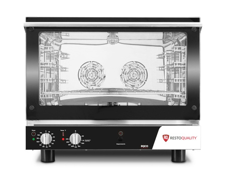 Piec konwekcyjny z naparowaniem RQCO 041 Air-H sterowanie manualne 4xGN1/1 | 4x600x400