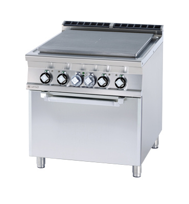 TPF-98 ET Kuchnia żeliwna z piekarnikiem elektryczna