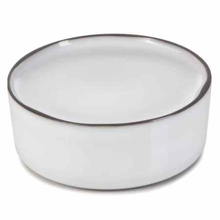 Talerz prezentacyjny wysoki biała chmura CARACTERE