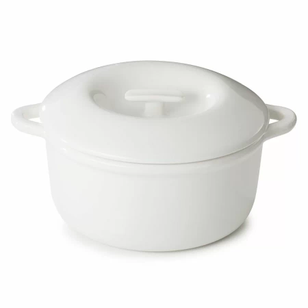 Podgrzewacz porcelanowy wysoki z pokrywką biały, 4 l BOMBANCE - REVOL