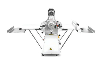 Wałkowarka piekarnicza do ciasta RQSM-650 | kruchego | francuskiego | taśma 630 mm | 3410x990x1070 mm