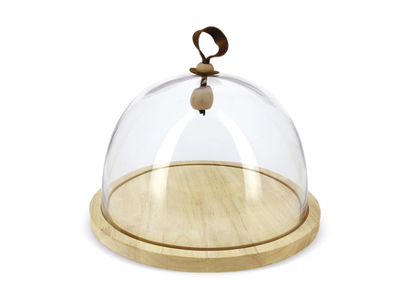 Revol Touch - Klosz szklany z podstawą drewnianą 3