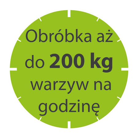 Szatkownica do warzyw, CL20 z 4 tarczami tnącymi, P 0.4 kW, U 230 V