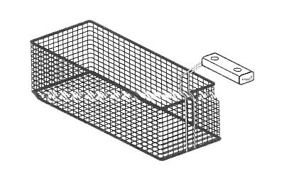 Kosz 1/2 Kosz 1/2 do frytownicy F-18