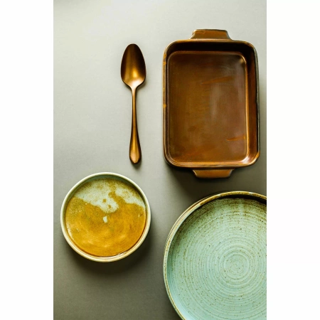 DESTELLO COPPER Widelec stołowy 