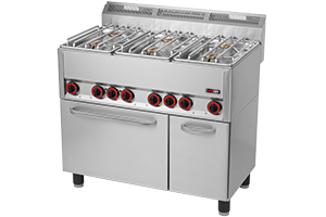 SPT 90 GLS Kuchnia gazowa z piekarnikiem elektrycznym