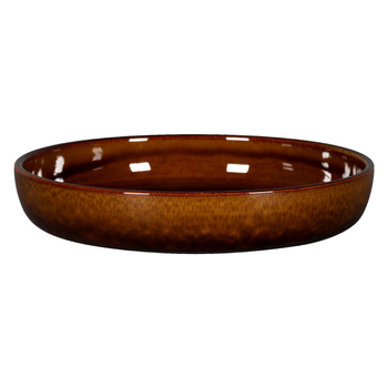 Talerz głęboki 24 cm bursztynowy EASE Rakstone