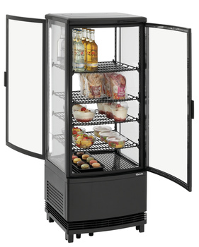 Witryna chłodnicza Mini 98L2T czarna