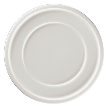 Talerz płaski 24 cm biały EASE Rakstone
