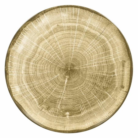 Talerz płaski brązowy 24 cm WOODART - RAK PORCELAIN