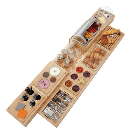 Zestaw systemu bufetowego CD3-1/3