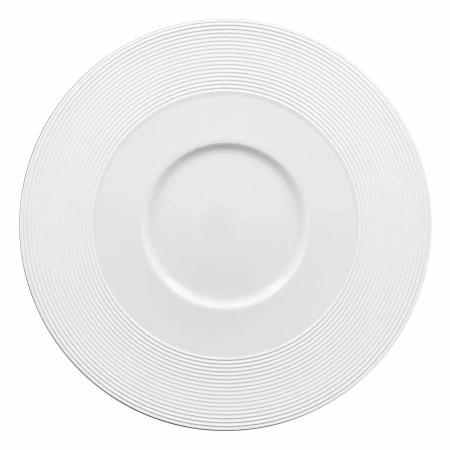 Talerz płaski Gourmet 29 cm biały EVOLUTION - RAK PORCELAIN