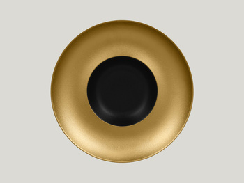 Metalfusion Talerz głęboki gourmet złoty 26cm