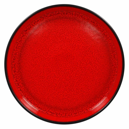 FIRE Talerz głęboki okrągły 23 cm czerwony