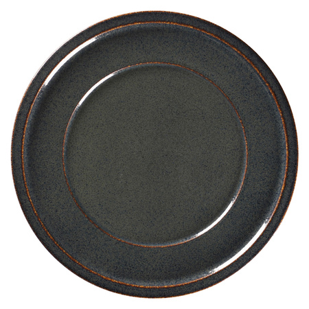 Talerz płaski 24 cm wulkaniczny EASE Rakstone