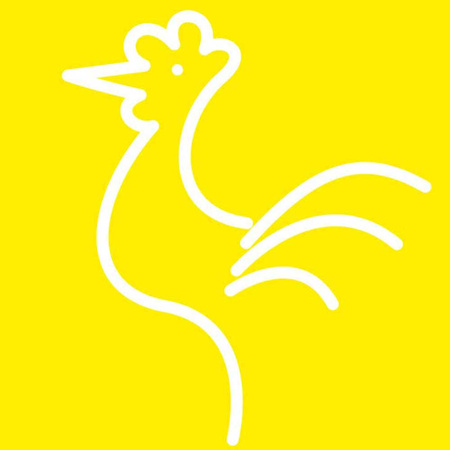 Nóż do obierania, uniwersalny, HACCP, żółty, L 90 mm