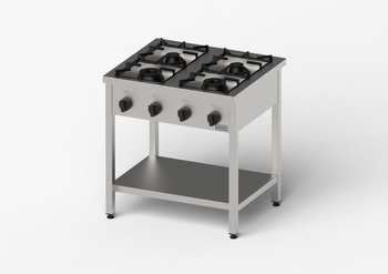Kuchnia gazowa, Gredil, skręcana, 800x700x850 mm, P 23.5 kW, G30/37 mbar