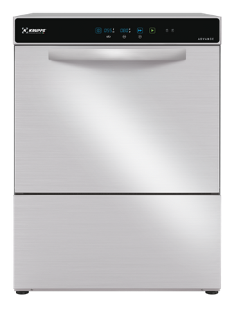 Zmywarka do szkła i talerzy | kosz 500x500 | opcja systemu podwójnych koszy | 400V | KRUPPS CUBE LINE C537TE | panel elektroniczny Advance
