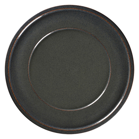 Talerz płaski 28 cm wulkaniczny EASE Rakstone