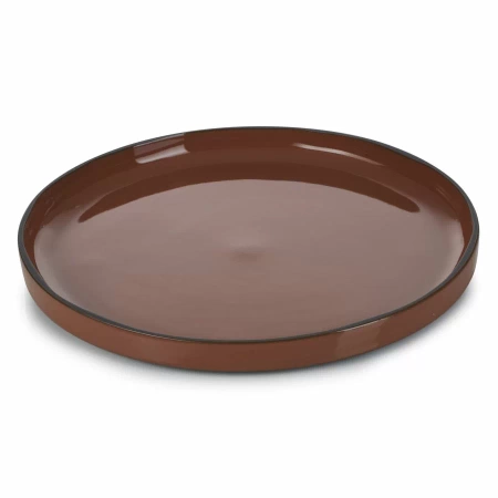 Talerz płaski 26 cm cynamon CARACTERE