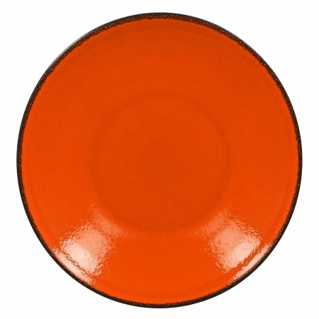 FIRE Talerz głęboki okrągły 28 cm pomarańczowy