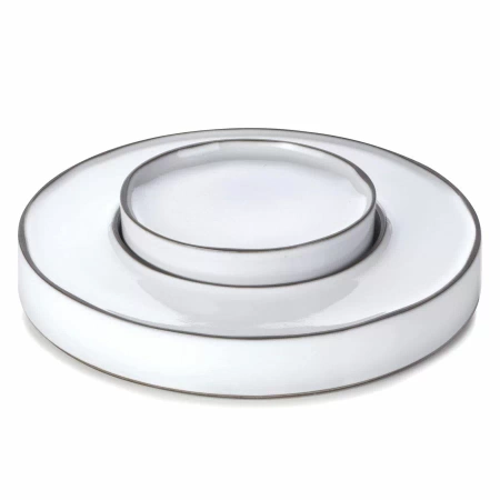 Talerz prezentacyjny biała chmura CARACTERE