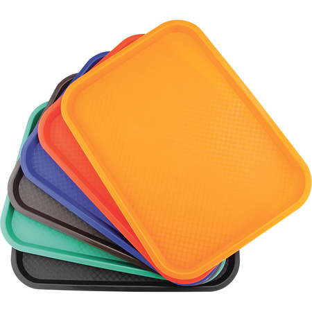 Taca fast food, brązowa, Gredil, 265x345 mm