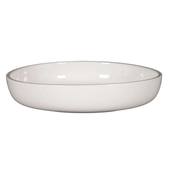 Talerz głęboki 24 cm biały EASE Rakstone