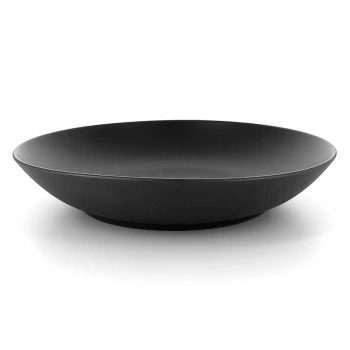 Equinoxe talerz głęboki 27 cm czarny