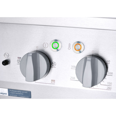 Kuchnia gazowa z piekarnikiem elektrycznym, 1200x700, 25.5+6.5 kW, G30/37 mbar