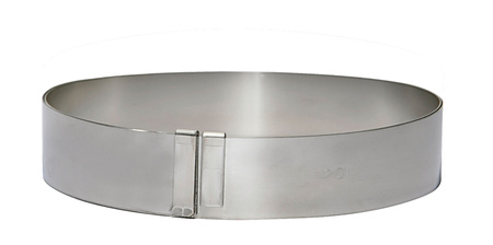 Rant okrągły regulowany śr. 18-36 cm, wys.3 cm