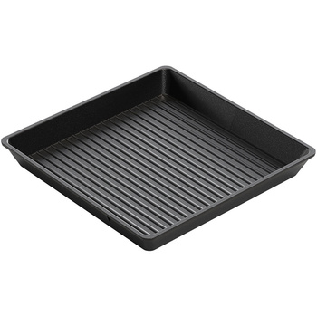 Blacha nieprzywierająca, ryflowana, 260x260 mm