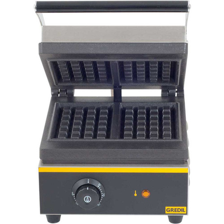 Gofrownica, płyty żeliwne z powłoką ceramiczną, Gredil, P 2 kW