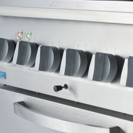 Kuchnia gazowa z piekarnikiem elektrycznym, 800x700, 17.0+6.5 kW, G20/20 mbar