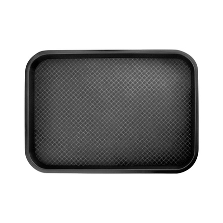 Taca fast food, czarna, Gredil, 265x345 mm