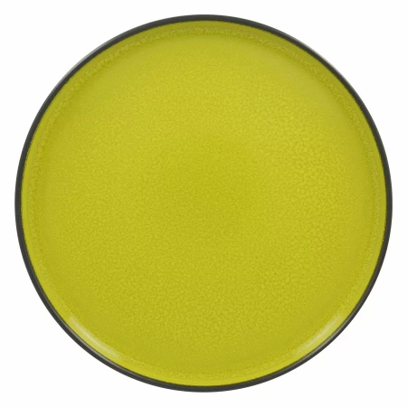 FIRE Talerz płaski okrągły 27 cm zielony