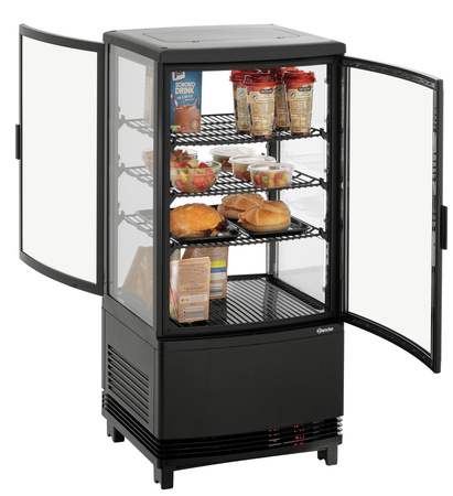 Witryna chłodnicza Mini 75L2T czarna