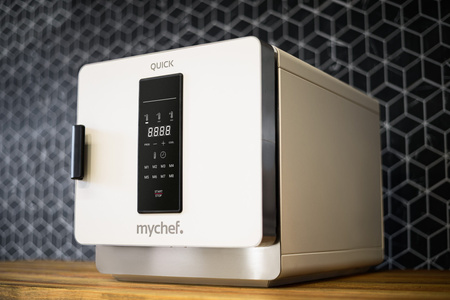 Piec konwekcyjny szybkiego gotowania ogrzewanie nadmuchowe cyfrowy panel sterowania  3,6 kW 230V 397x598x410 mm QUICK 1 BEIGE